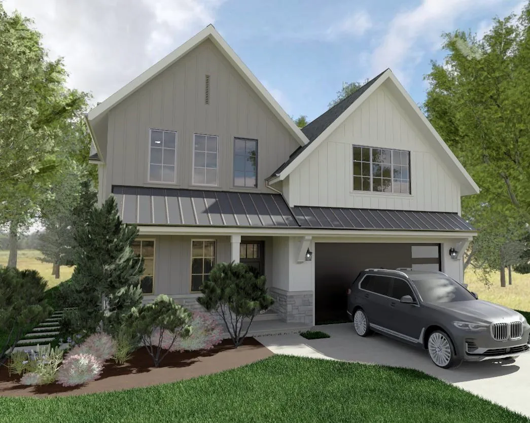 3D Render of New Custom D1B Home