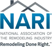 NARI National Association of the Remodeling Industry member badge for Design First Builders - Remodeling Done Right certification
